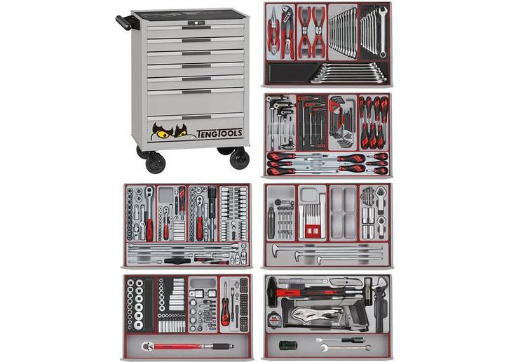 Gereedschapskar 445dlg Teng Tools / Bezorgen mogelijk, Computers en Software, Moederborden, Zo goed als nieuw, Ophalen