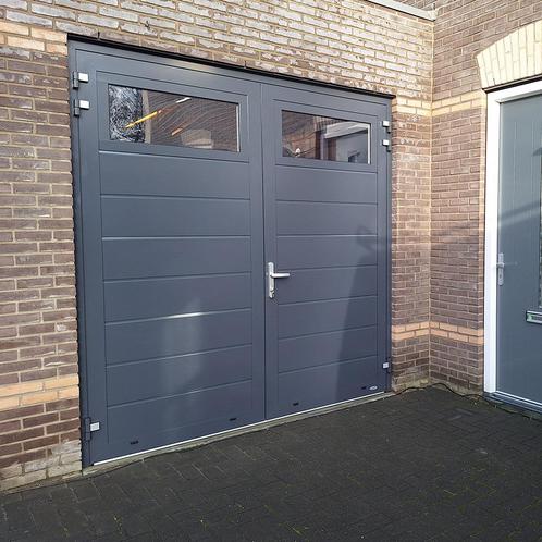 HOGE ISOLATIE -  Novoferm openslaande deuren 236 x 243 cm, Doe-het-zelf en Verbouw, Deuren en Horren, Zo goed als nieuw, Garagedeur