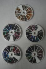 5 nwe doosjes met hotfix strass steentjes verschillende afm, Hobby en Vrije tijd, Ophalen of Verzenden, Nieuw, Hotfix steentjes