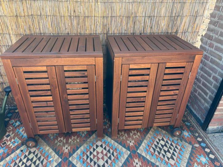 2x ikea applaro tuin kast, Tuin en Terras, Bergingen en Tuinkasten, Gebruikt, Overige typen, Overige materialen, Ophalen