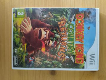 Donkey Kong Country Returns - Wii beschikbaar voor biedingen