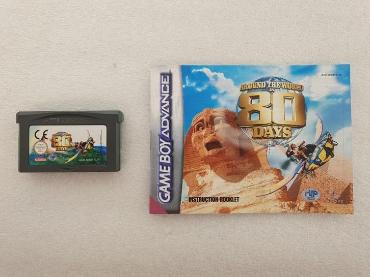 Nintendo GBA: Around the World in 80 Days, Spelcomputers en Games, Games | Nintendo Game Boy, Gebruikt, Avontuur en Actie, 1 speler