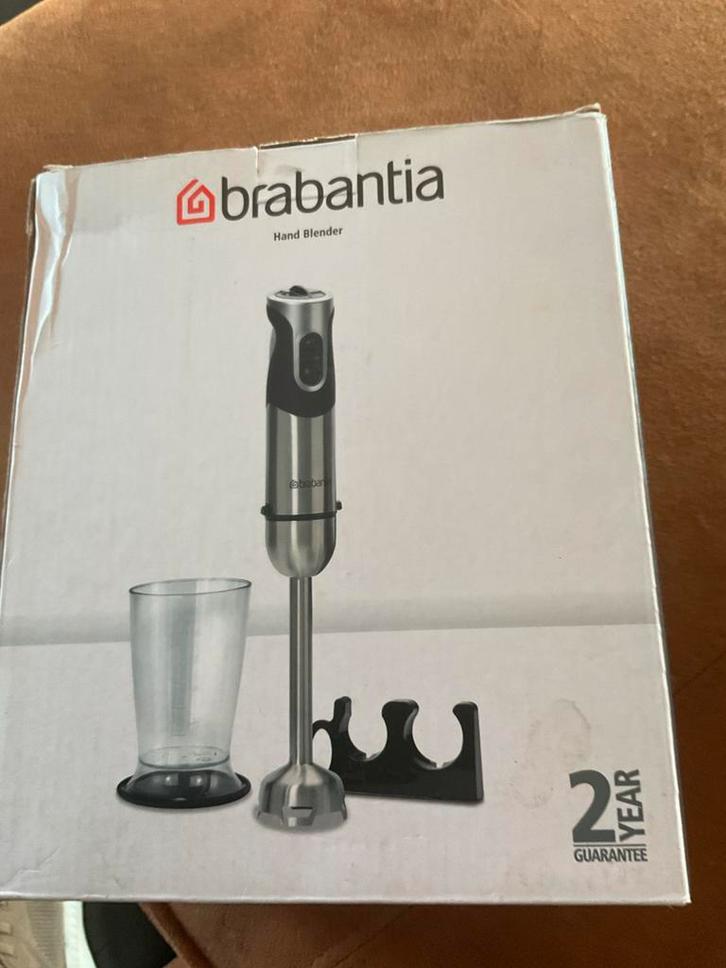 Brabantia Handblender - Nieuw in doos, Witgoed en Apparatuur, Blenders, Nieuw, Blender, Ophalen