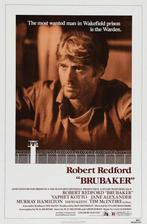 7). BRUBAKER met o.a. Robert Redford, Yaphet Kotto (1980)., Vanaf 16 jaar, 1980 tot heden, Ophalen of Verzenden, Zo goed als nieuw