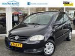 Volkswagen Fox 1.2 12v 54pk,Trendline uitv.,Stuurbekrachting, Auto's, Voorwielaandrijving, Stof, Zwart, 4 stoelen