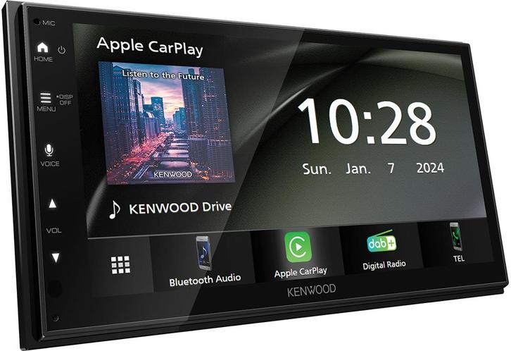 Kenwood DMX6523DABS 6.8″ touchscreen 1-din Autoradio, Auto diversen, Autoradio's, Nieuw, Ophalen of Verzenden