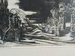 Bas haasnoot ets ruine brittenburg 1975, Antiek en Kunst, Kunst | Etsen en Gravures, Ophalen