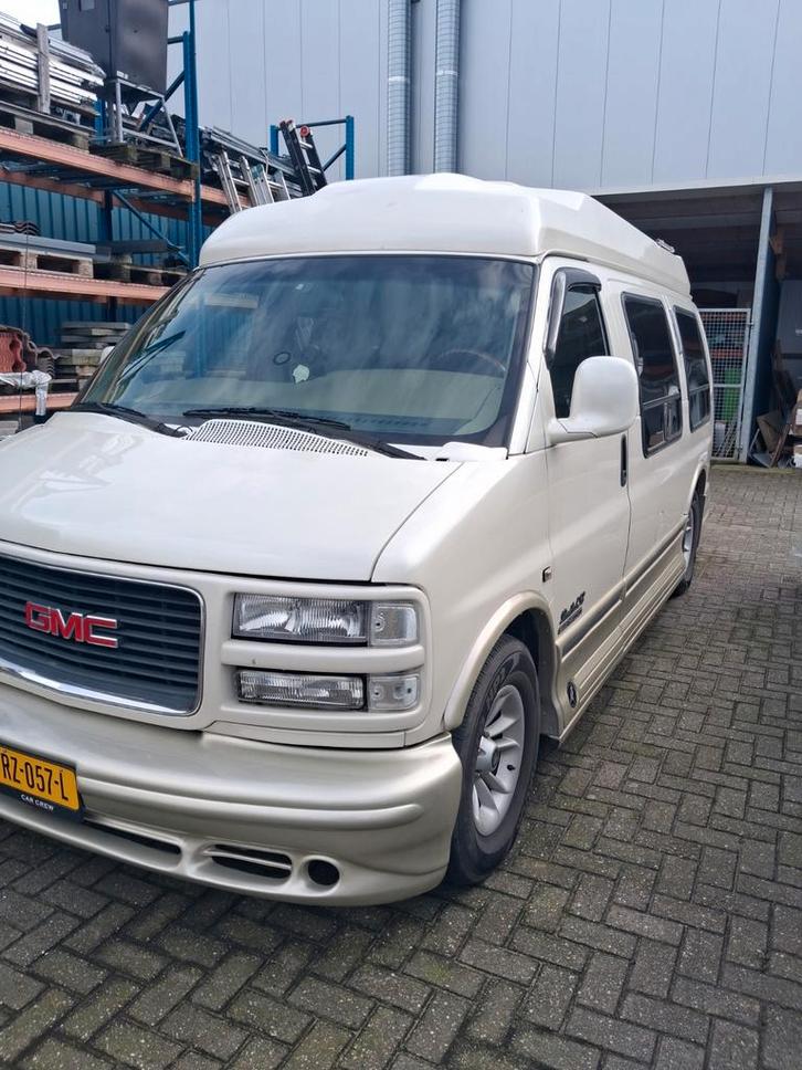 Mooie GMC Savana camper, Caravans en Kamperen, Campers, Buscamper of Camperbus, Overige merken, Benzine, Automaat, Ophalen