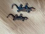 2 roodkoperen salamanders, Antiek en Kunst, Ophalen of Verzenden