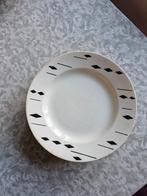 Jaren 60 ontbijtbordjes capri, Huis en Inrichting, Keuken | Servies, Gebruikt, Ophalen of Verzenden, Bord(en), Overige stijlen