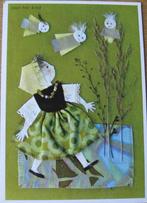 voor het kind - meisje met drie engeltjes - 1966 - nieuw, Verzamelen, Verzenden, 1960 tot 1980, Ongelopen, Kinderen