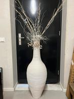 Decoratieve rieten vaas, inclusief takken, Huis en Inrichting, Ophalen, Zo goed als nieuw, Overige kleuren, Minder dan 50 cm