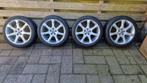 Volvo lichtmetalen velgen met winterbanden., Ophalen, 18 inch, Velg(en), Winterbanden