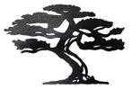 Bonsai Boom - Duurzame 3D Wanddecoratie | zwart 730x400mm, Huis en Inrichting, Woonaccessoires | Wanddecoraties, Ophalen of Verzenden