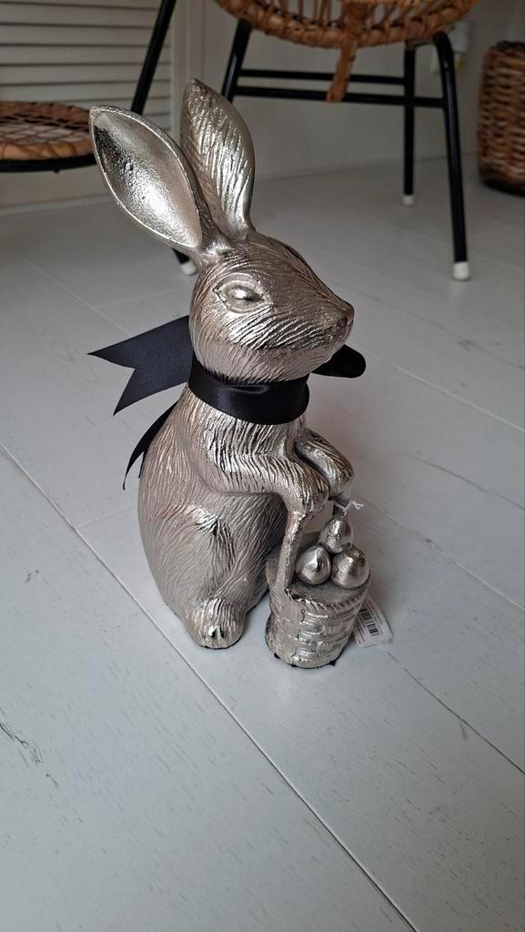 Rivièra Maison Easter Bunny with Egg Basket, Diversen, Pasen, Nieuw, Ophalen of Verzenden