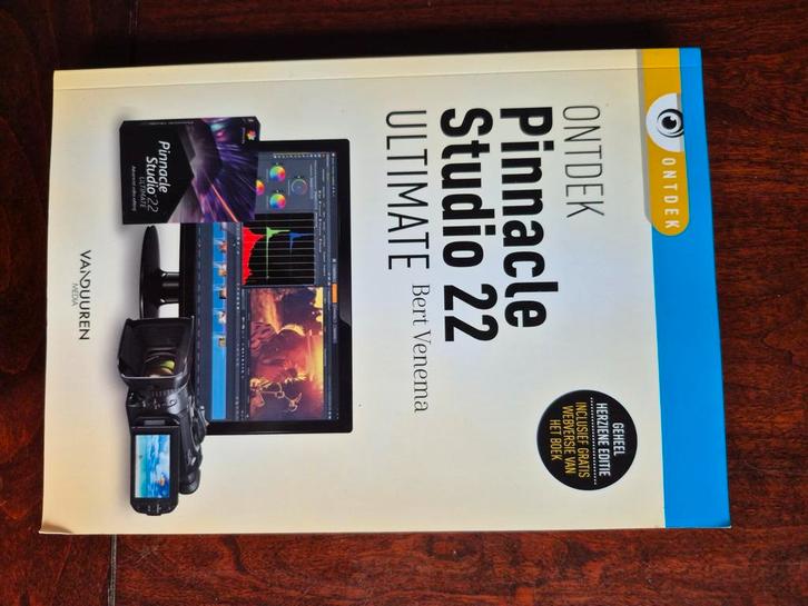 Nieuw - Bert Venema - Ontdek Pinnacle Studio 22 Ultimate, Boeken, Informatica en Computer, Zo goed als nieuw, Ophalen of Verzenden