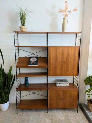 Prachtige vintage modulaire wandkast Design WHB beschikbaar voor biedingen