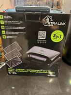 ExtraLink 3-in-1 Grill/Tafelgrill - Nieuw!, Ophalen of Verzenden, Vaatwasmachinebestendig, Nieuw, Tafelgrill