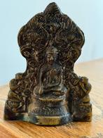Antieke Boeddha mooi gedecoreerd, Antiek en Kunst, Ophalen of Verzenden
