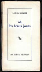 Samuel Beckett ~ Oh les beaux jours ~ Ed. Minuit ~ 1963, Verzenden, Gelezen, Fictie