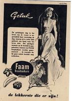 Bruidsuikers FAAM GELUK de lekkerste die er zijn 1948, Verzamelen, Verzenden, Zo goed als nieuw, Overige typen