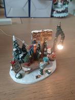 Hele leuke kerstdorp set, Ophalen of Verzenden, Zo goed als nieuw