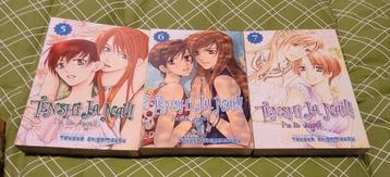 Manga's Tenshi ja nai!! Vol. 5 tm 7 beschikbaar voor biedingen