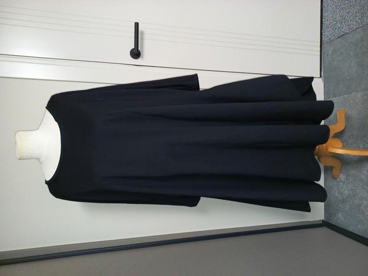 NIEUW jurk zwart tricot katoen maten 46 48 50 52 54 56 58 60, Kleding | Dames, Grote Maten, Nieuw, Jurk, Zwart, Ophalen of Verzenden