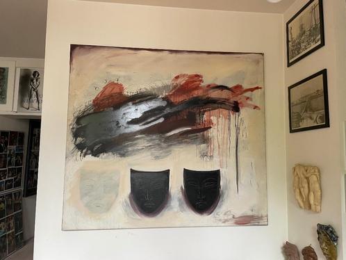 Groot Doek - Ien van Laanen Medea Luik, Antiek en Kunst, Kunst | Schilderijen | Klassiek, Ophalen