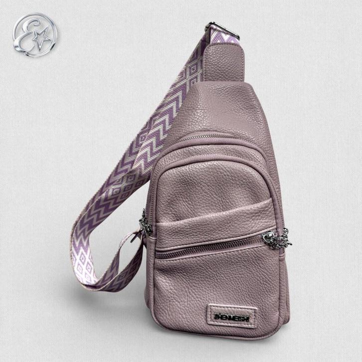 Lila crossbodybag, Sieraden, Tassen en Uiterlijk, Tassen | Schoudertassen, Nieuw, Paars, Verzenden