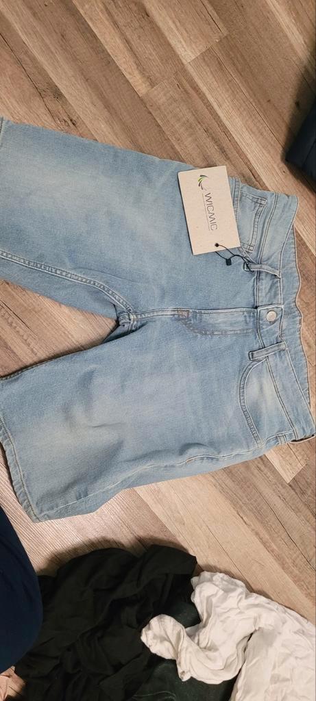 WicMic Denim Shorts - Nieuw!, Kleding | Heren, Broeken en Pantalons, Nieuw, Blauw, Ophalen of Verzenden