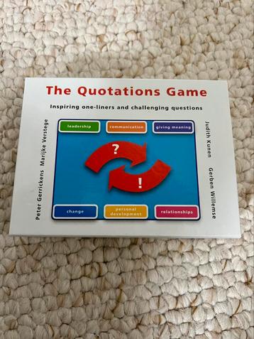 The Quotations game beschikbaar voor biedingen