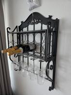 Wijn & glazen rek, Huis en Inrichting, Ophalen, Overige materialen, Minder dan 50 cm, Minder dan 5 flessen