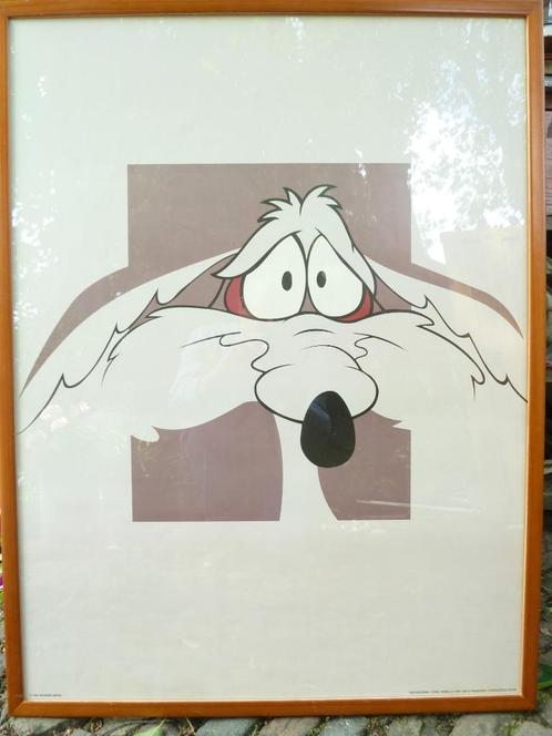 Poster Wile E. Coyote, limited edition, Verzamelen, Posters, Zo goed als nieuw, Film en Tv, A1 t/m A3, Rechthoekig Staand, Ophalen