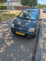 Fiat Panda 1.2 2005 Zwart, Auto's, Voorwielaandrijving, Stof, Zwart, Origineel Nederlands