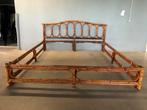 Vintage manou tweepersoonsbed frame met twee nachtkastjes, Ophalen of Verzenden