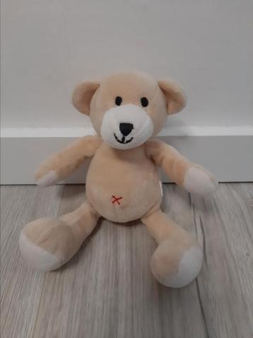 Knuffel Hema beer bruin kruisje K7608 beschikbaar voor biedingen