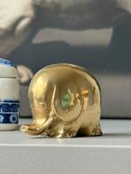 Vintage messing olifant, Antiek en Kunst, Antiek | Koper en Brons, Ophalen of Verzenden
