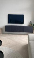 Tv meubel | zwart, Ophalen, Zo goed als nieuw, 25 tot 50 cm, Minder dan 100 cm