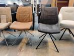 Eetstoelen, set 4 stuks z.g.a.n. Second Life meubelen, Ophalen, Zo goed als nieuw, Stof, Vier