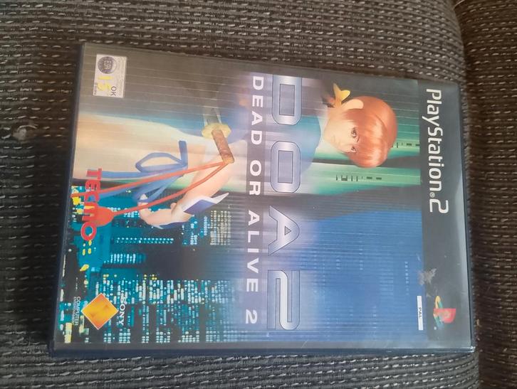 Dead or Alive 2 - PS2, Spelcomputers en Games, Games | Sony PlayStation 2, Gebruikt, Vechten, 2 spelers, Vanaf 16 jaar, Eén computer