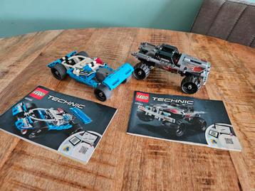 LEGO Technic 42091 + 42090 - 2 sets! beschikbaar voor biedingen
