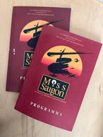 2 programmaboekjes musical Miss Saigon, Boeken, Kunst en Cultuur | Dans en Theater, Gelezen, Ophalen of Verzenden, Ballet of Musical