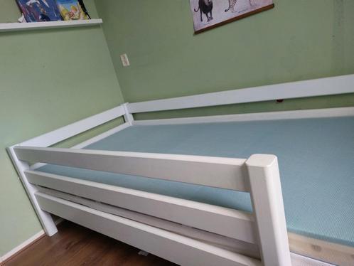 Flexa kinderbed met uitvalbeveiliging 90200, Kinderen en Baby's, Kinderkamer | Bedden, Gebruikt, 180 cm of meer, 85 tot 100 cm