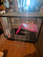Nette knaagdierenkooi., Dieren en Toebehoren, Knaagdieren en Konijnen | Hokken en Kooien, Kooi, Zo goed als nieuw, 75 tot 110 cm