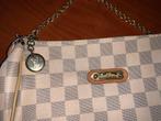 Louis Vuitton Damier Azur Schoudertas, Sieraden, Tassen en Uiterlijk, Ophalen of Verzenden, Gebruikt, Beige, Schoudertasje