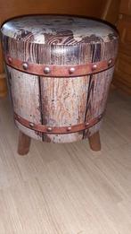 Leuk poefje of krukje 37 cm hoog, Ophalen, Minder dan 50 cm, Rond, Minder dan 50 cm