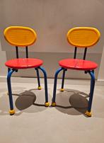 IKEA Stoel Knut & Marianne Hagberg Puzzle Memphis Stijl 80's, Ophalen of Verzenden, Wit, Metaal, Eén