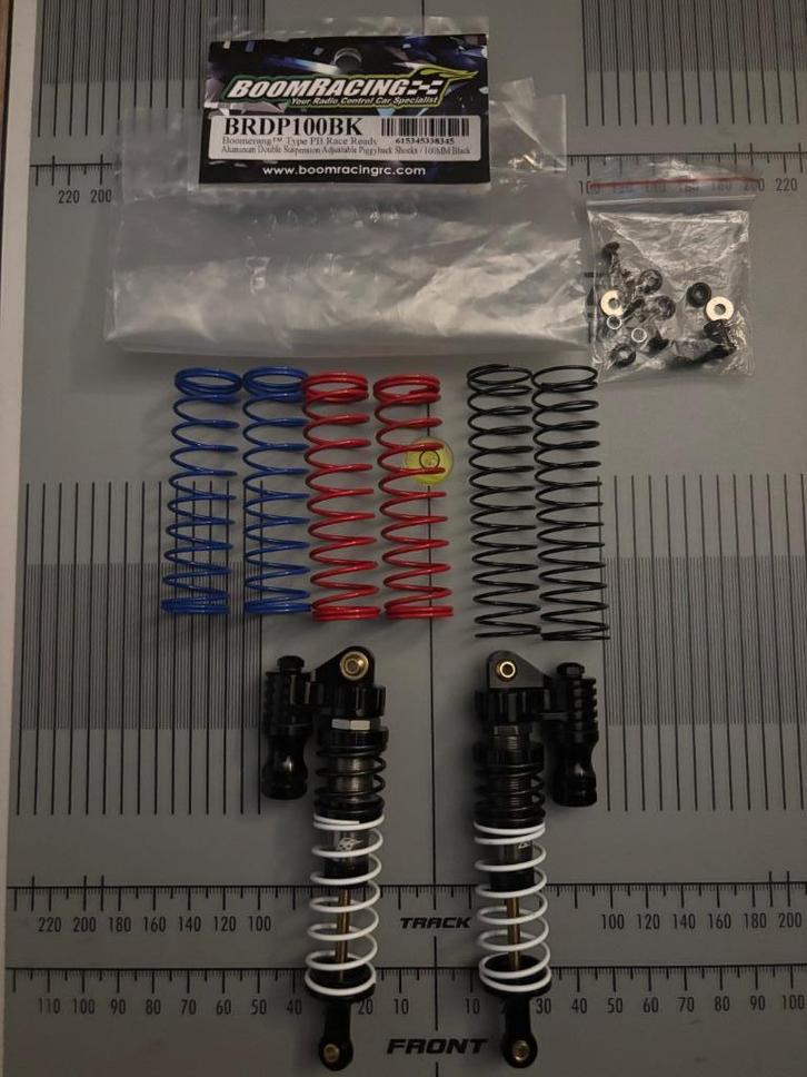 BOOM Racing Piggy PacK double adjustable 105mm Multi Kolor, Hobby en Vrije tijd, Modelbouw | Radiografisch | Auto's, Nieuw, Onderdeel