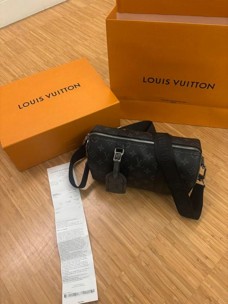 Louis Vuitton City Keep All tas, Sieraden, Tassen en Uiterlijk, Tassen | Schoudertassen, Zo goed als nieuw, Zwart, Ophalen of Verzenden